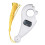 Digital Beads Counter Handheld White Plastic Portable Rotating Decompression 7