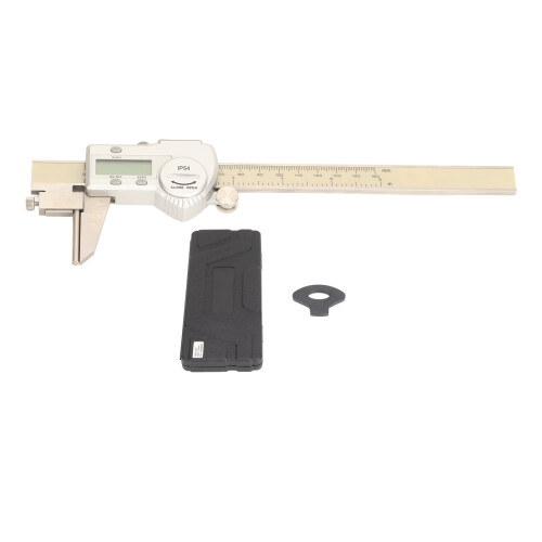 Waterproof Digital Caliper, Dustproof Rustproof Shockproof Design Precision Ground Jaws For Inside Measurement Large Lcd Screen Auto Off Function