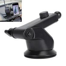 2 in 1 Car Mount for 2-Way Radios & Phones, ABS, Black, Adjustable