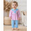 (12-18 Months, Pink) Σετ παντελονιών για φθινοπωρινά ρούχα 4