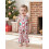 (18-24 Months, Pink) Χριστουγεννιάτικη ολόσωμη φόρμα και φιόγκο 4