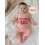 (0-3 Months, Pink) Σετ ολόσωμη φόρμα νεογέννητο κορίτσι 4