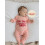 (0-3 Months, Pink) Σετ ολόσωμη φόρμα νεογέννητο κορίτσι 5