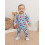 (3-6 Months, Sky Blue) Βρεφικές πιτζάμες χωρίς V λαιμόκοψη. 7
