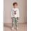 (3-4 Years, Army Green) Σετ 2 τεμαχίων με λάστιχο. 3