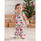 (6-12 Months, Multicolor) Χριστουγεννιάτικη ολόσωμη φόρμα και φιόγκο 4