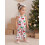 (6-12 Months, Multicolor) Χριστουγεννιάτικη ολόσωμη φόρμα και φιόγκο 6
