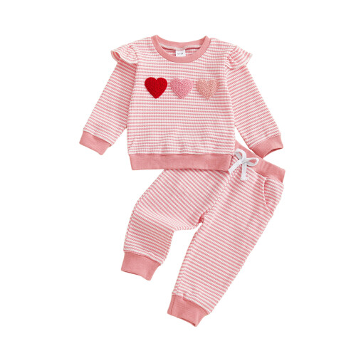 (6-12 Months, Pink) Σετ ρούχων για Αγίου Βαλεντίνου