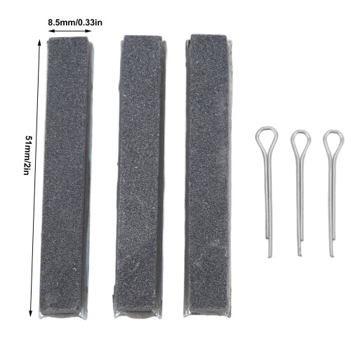 3PCS 2 inch Heavy Duty Engine Cylinder Hone Stones Durable Construction Tools 1