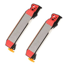 Portable Home Whetstone Multi-Function Adjustable Manual Knifes Sharpener Hand-Held Tool Grinder with Double Scrub