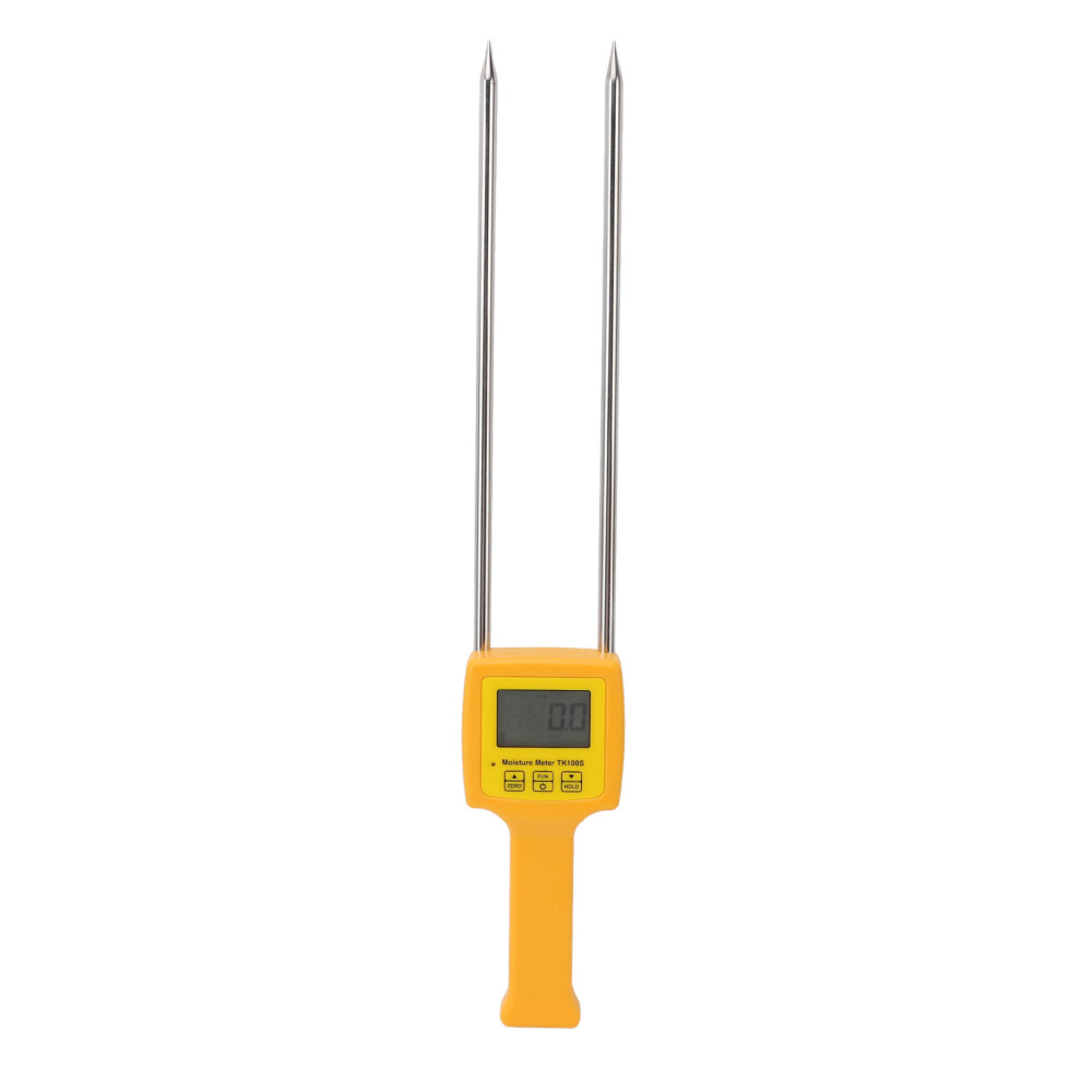 Portable Grain Humidity Meter With Lcd Backlight, Probe, 5-35% 8751385731783