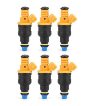6 PCS Fuel Injector 0280150714 Fit for 535 635CSI 735 L6 L7