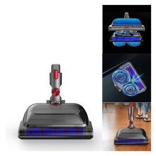 Motorized Floor Brush Tool Compatible with V7 V8 V10 V11 V15 Vacuum Cleaner Mopping Spare Parts Mop Accessories