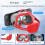 STARTRC for  Switch2 VR Glasses VR  Mounted Christmas Gift Game Console HD 3D Accessories, Virtual Glasses 6