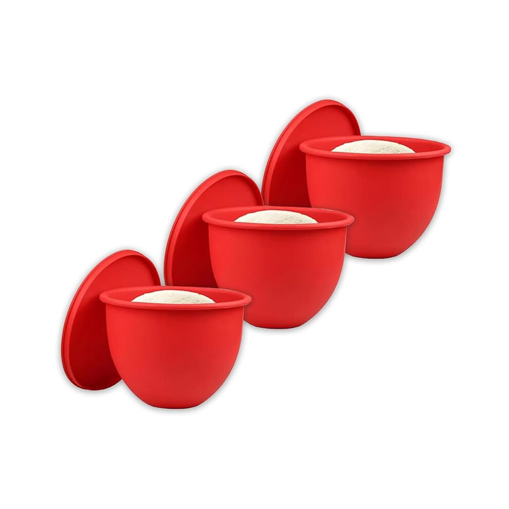 Saudism Silicone Bowl Liner For Kitchen Tilt- 5 Qt Mixers, Baking Cooking Aid, No Replacement Bowls Needed 3Pcs