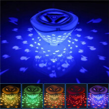Floating Swim Pool Lights Waterproof Colorful Battery Operated Submersible Pond Bathtub Hot Tub Spa Fountain Projector