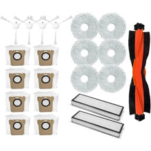 Replacement Parts for X20+/X10+/X20 /X10 Vacuum Cleaner Vacuum Brush HEPA Filter Mop Cloth Vacuum Bag
