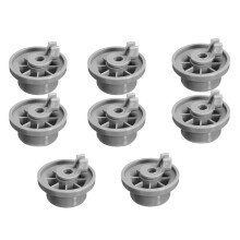 8pcs Dishwasher Wheels for Neff 165314 Dish Washing Machine Rack Wheels Replacement Parts