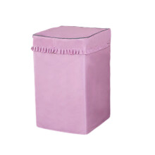 (Pink, XL) Washing Machine Cover Laundry Dryer Automatic Washer Protector