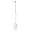 DIY Metal Beaded Spoon For Deep Bowls Easy-Electroplated Silver 1