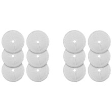 Steam Mops Pads Replacement for  3115 2859 Series SpinWave Wet and Dry Robot Vacuum Reusable Pad 12 Pack