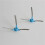 4 Pieces Side Brush Robot Sweeper Accessories Replacement for Conga 3090 3490 Vacuum Cleaner 5