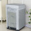 (Silver, L) Washing Machine Cover Laundry Dryer Automatic Washer Protector 2