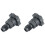 2X Spray Tool Connector for PPS Adapter Spray Tool Cup Adapter Fit for ANEST Spray Tool Disposable Measuring Cup 1