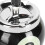 Windproof Billiard Ashtray with Lid, Decorative, 9.5cm Diameter, Black 9