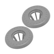 2pcs Grey ABS Water Bottle Drying Rack – 1.6 Inch+ Fast Dryer