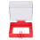 Lockout Protector for Emergency Stop Button 105x105x63mm with Mounting Kit 16