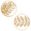 Wedding Crown Pearls Leaf Designs Comfortable Metal Headpiece 4