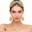 Wedding Crown Pearls Leaf Designs Comfortable Metal Headpiece 6