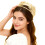 Wedding Crown Pearls Leaf Designs Comfortable Metal Headpiece 7