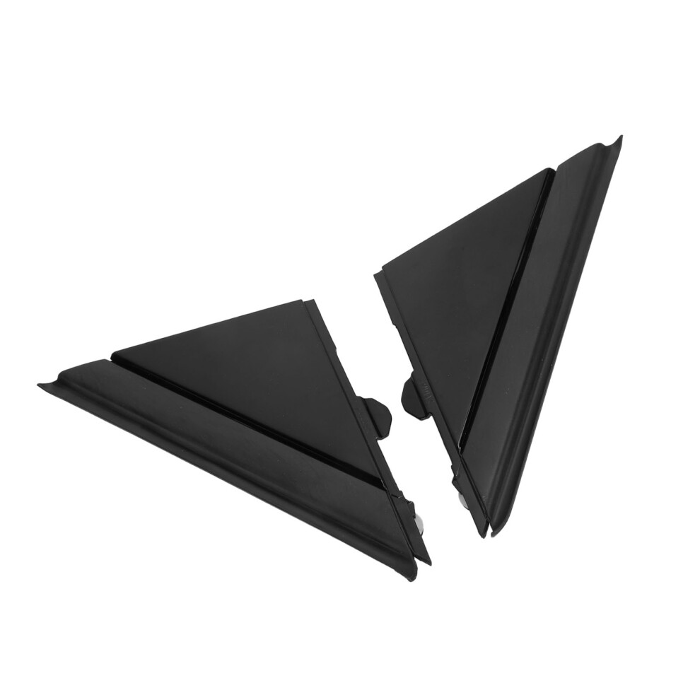Left/Right Door Mirror Flag Cover For 500 2012-2019 Black 9491387350139