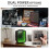 4L Mini Fridge with 7 Light Modes Portable Cooler Warmer Table Top Gaming Room 8