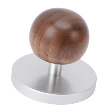 Tamper per caffè Pro 51mm manico in legno, 2in, 50-60g