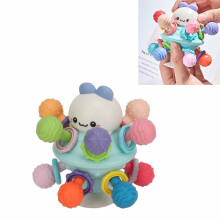 Balle de dentition sensorielle pour bébé 156g/5.5oz petit bleu