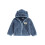 (6-9 Months, Light Blue) Χειμερινό παλτό 3D φλις κουκούλα 1