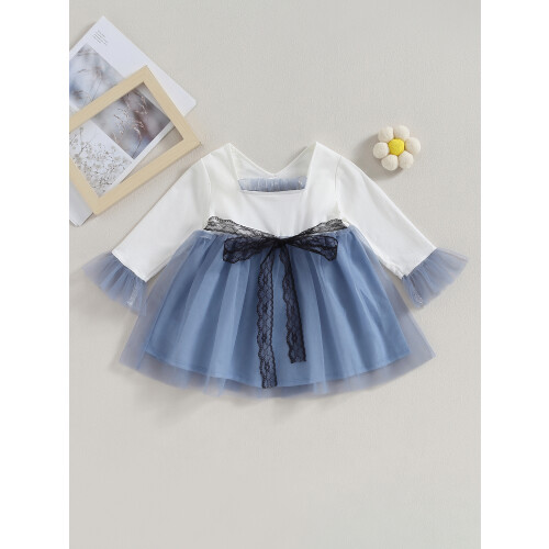 (6-12 Months, Blue) Φόρεμα για μωρά για πάρτι 1