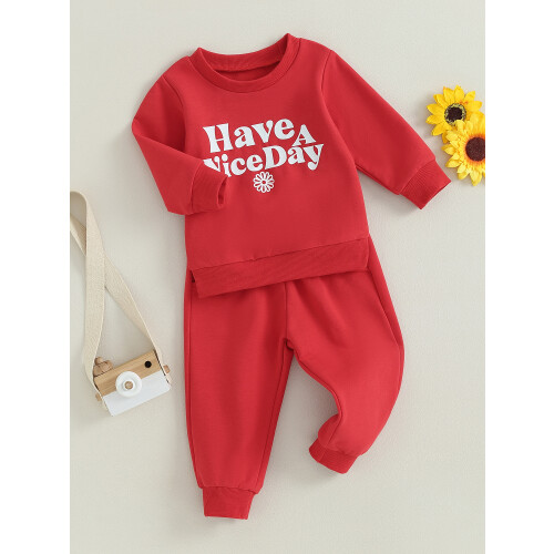 (12-18 Months, Red) Σετ βρεφικών παντελονιών κορίτσια, αγόρια 2