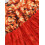 (9-12 Months, Red) Φόρεμα Α γραμμής τούλινο patchwork 7