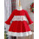 (2-3 Years, Red) Vestido rojo de e invierno. 4