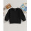 (18-24 Months, Black) Φούτερ νήπια αγόρια φθινοπωρινές μπλούζες 2