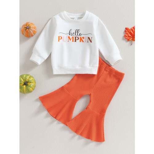 (18-24 Months, White) Σετ παντελονιών κορίτσι, ρούχα Halloween 1