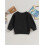 (18-24 Months, Black) Φούτερ νήπια αγόρια φθινοπωρινές μπλούζες 4