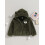 (12-18 Months, Army Green) Χειμερινό παλτό 3D φλις κουκούλα 2