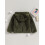 (12-18 Months, Army Green) Χειμερινό παλτό 3D φλις κουκούλα 4