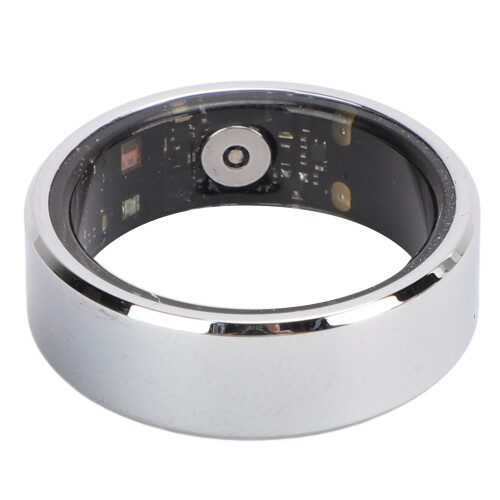 Silberner Smart Ring 18mAh/300mAh, Größe 8, ID 18.1mm 1
