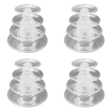 4X Macarons Display Tower 4-Layer Cupcake Stand Food Display Stand Cake Stand Wedding Decoration Birthday Party Favor